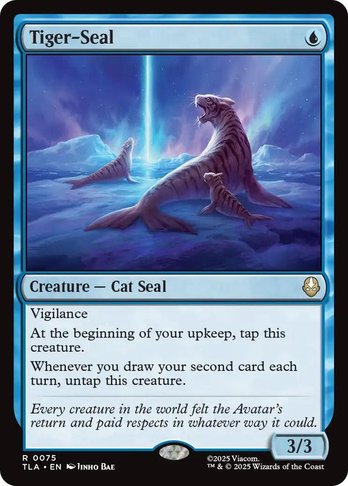 Image for Tiger-Seal (75) (Foil) [Avatar: The Last Airbender] - Magic: The Gathering