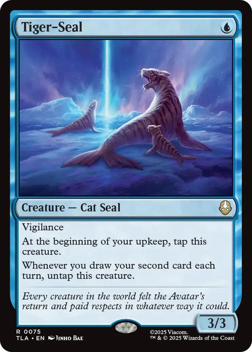 Image for Tiger-Seal (75) (Foil) [Avatar: The Last Airbender] - Magic: The Gathering