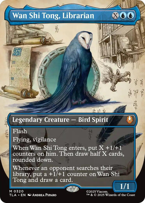 Image for Wan Shi Tong, Librarian (Borderless) (320) [Avatar: The Last Airbender] - Magic: The Gathering