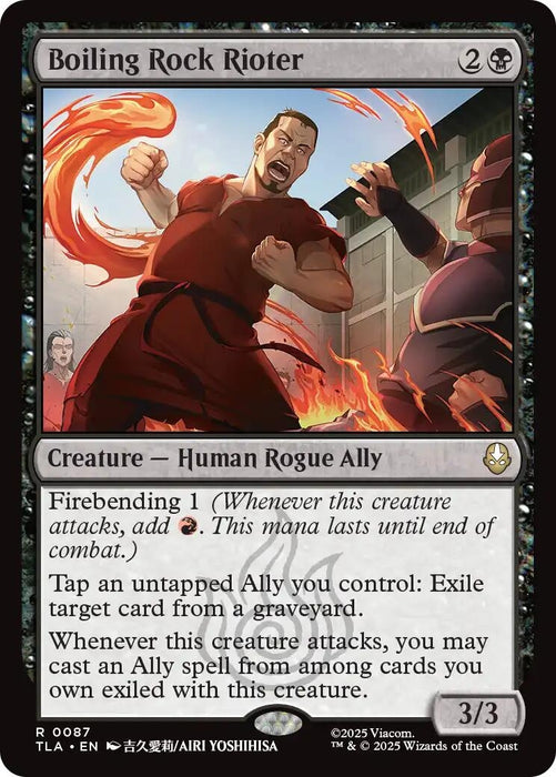 Image for Boiling Rock Rioter (87) [Avatar: The Last Airbender] - Magic: The Gathering