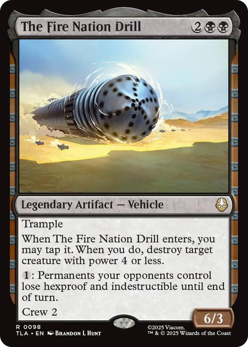 Image for The Fire Nation Drill (98) [Avatar: The Last Airbender] - Magic: The Gathering