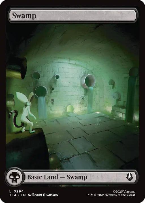 Image for Swamp (0294) (294) [Avatar: The Last Airbender] - Magic: The Gathering