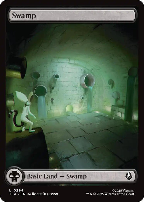 Image for Swamp (0294) (294) (Foil) [Avatar: The Last Airbender] - Magic: The Gathering