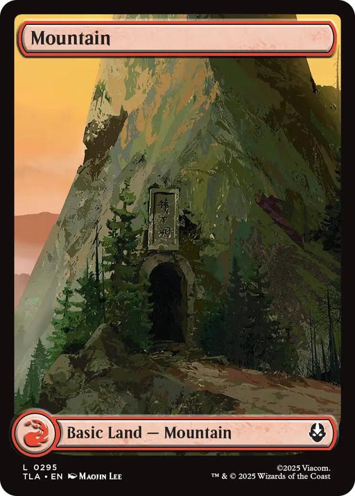 Image for Mountain (0295) (295) (Foil) [Avatar: The Last Airbender] - Magic: The Gathering