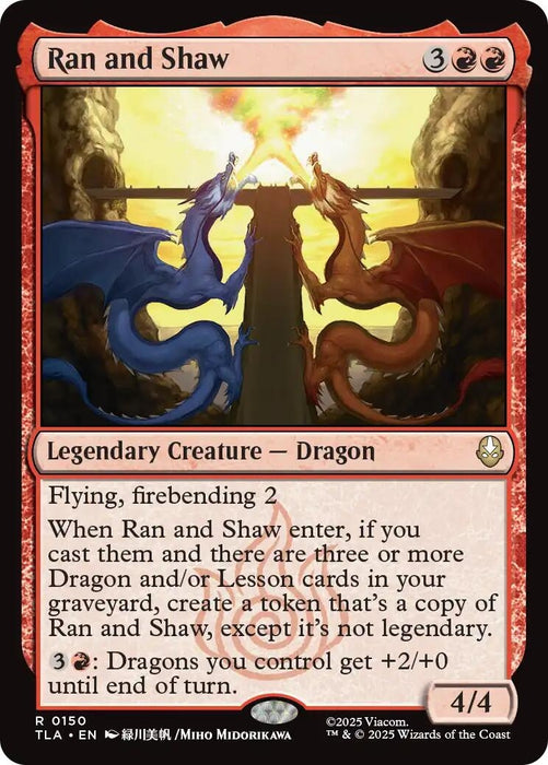Image for Ran and Shaw (150) (Foil) [Avatar: The Last Airbender] - Magic: The Gathering
