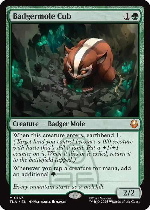 Image for Badgermole Cub (167) [Avatar: The Last Airbender] - Magic: The Gathering