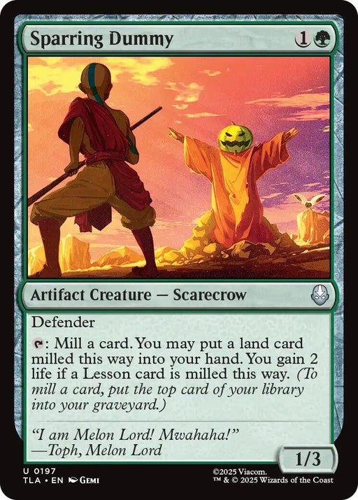 Image for Sparring Dummy (197) [Avatar: The Last Airbender] - Magic: The Gathering