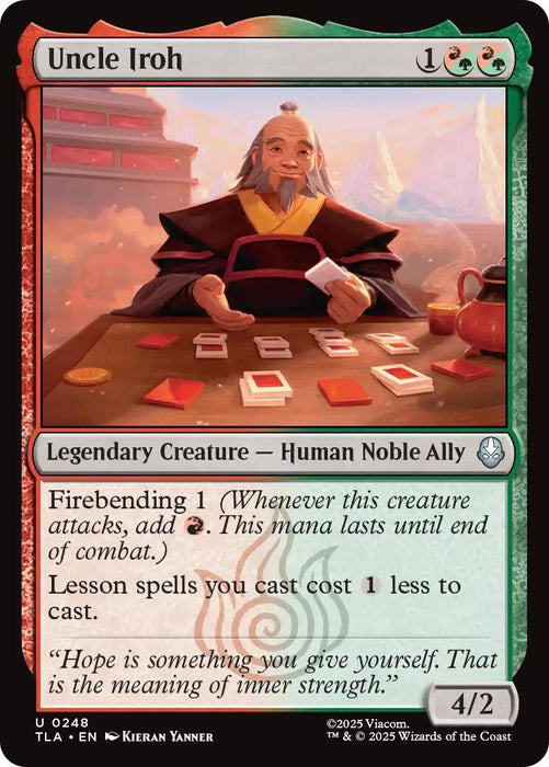 Image for Uncle Iroh (248) (Foil) [Avatar: The Last Airbender] - Magic: The Gathering