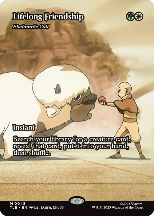 Lifelong Friendship - Eladamri's Call (Borderless) (48) [Avatar: The Last Airbender: Eternal-Legal]