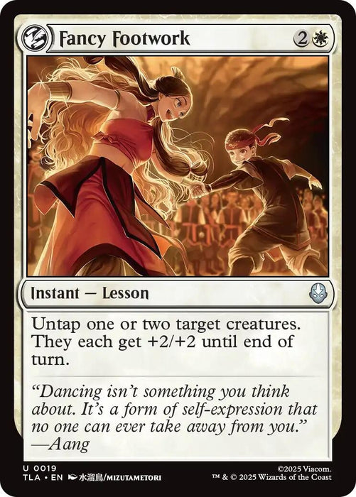 Image for Fancy Footwork (19) [Avatar: The Last Airbender] - Magic: The Gathering