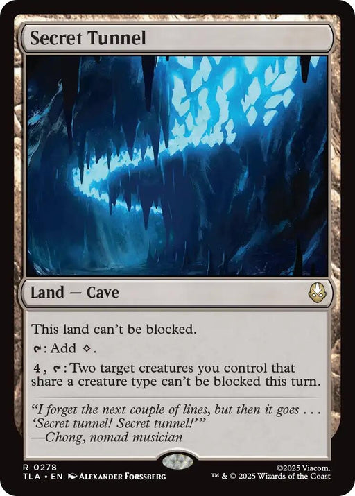 Image for Secret Tunnel (278) (Foil) [Avatar: The Last Airbender] - Magic: The Gathering
