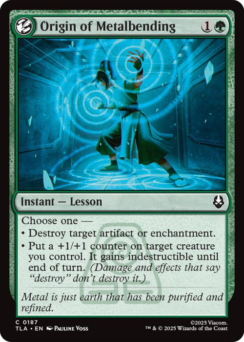 Image for Origin of Metalbending (187) [Avatar: The Last Airbender] - Magic: The Gathering