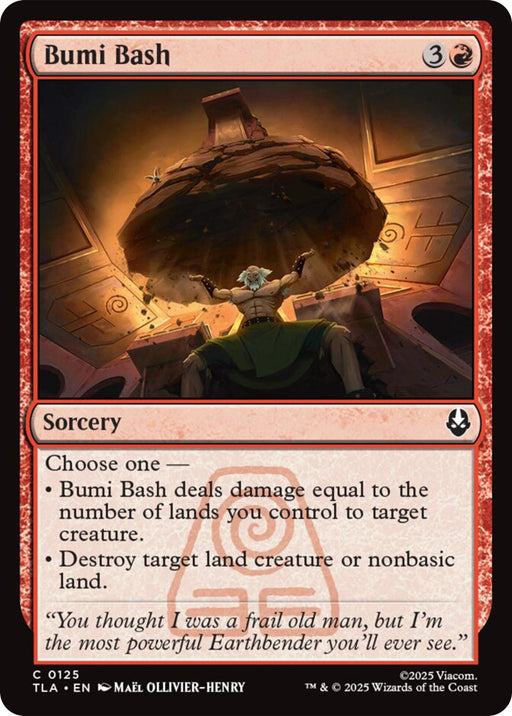 Image for Bumi Bash (125) [Avatar: The Last Airbender] - Magic: The Gathering