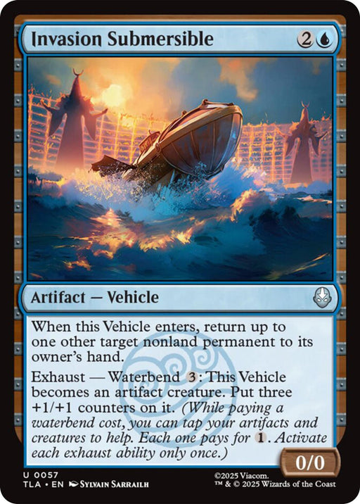 Image for Invasion Submersible (57) (Foil) [Avatar: The Last Airbender] - Magic: The Gathering