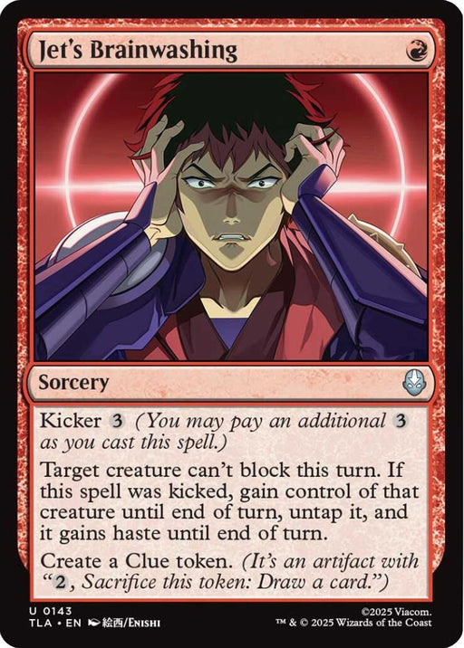 Image for Jet's Brainwashing (143) (Foil) [Avatar: The Last Airbender] - Magic: The Gathering