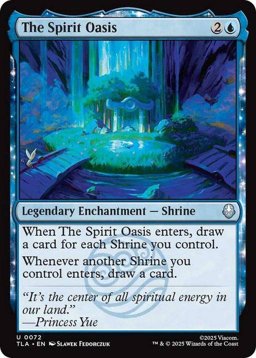 Image for The Spirit Oasis (72) (Foil) [Avatar: The Last Airbender] - Magic: The Gathering