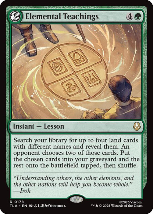 Image for Elemental Teachings (178) [Avatar: The Last Airbender] - Magic: The Gathering