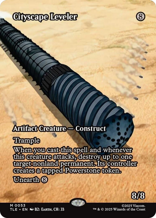 Image for Cityscape Leveler (Borderless) (53) (Foil) [Avatar: The Last Airbender: Eternal-Legal] - Magic: The Gathering