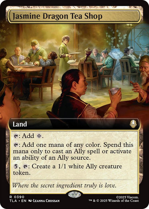 Image for Jasmine Dragon Tea Shop (Extended Art) (390) (Foil) [Avatar: The Last Airbender] - Magic: The Gathering