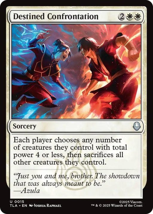 Image for Destined Confrontation (15) [Avatar: The Last Airbender] - Magic: The Gathering