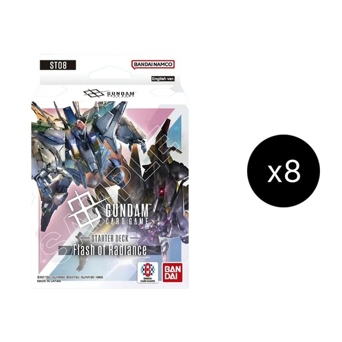 Image for Starter Deck 08: Flash of Radiance Display Case - Gundam Card Game