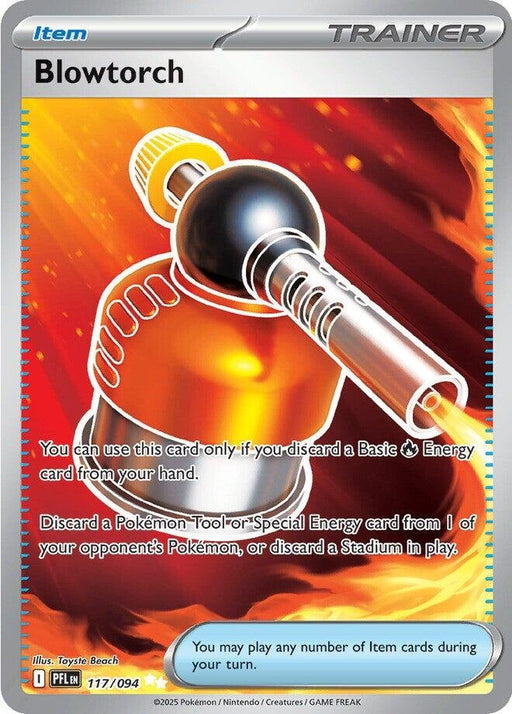 Image for Blowtorch (117/094) (Holofoil) [ME02: Phantasmal Flames] - Pokemon