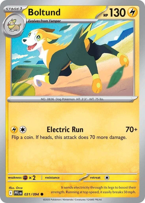 Image for Boltund (031/094) [ME02: Phantasmal Flames] - Pokemon