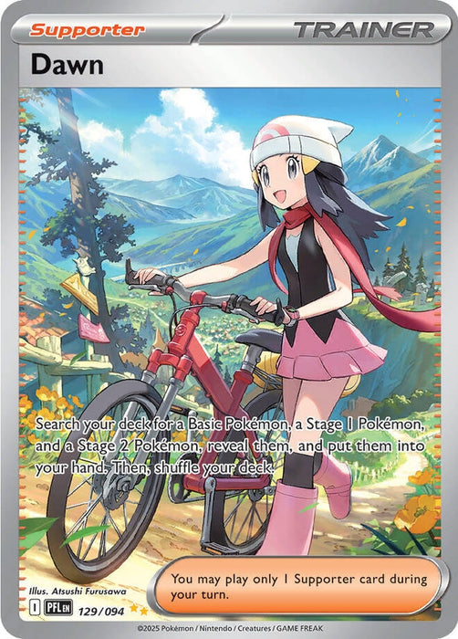 Image for Dawn (129/094) (Holofoil) [ME02: Phantasmal Flames] - Pokemon