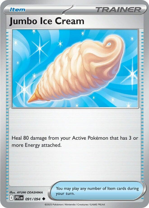 Image for Jumbo Ice Cream (091/094) [ME02: Phantasmal Flames] - Pokemon