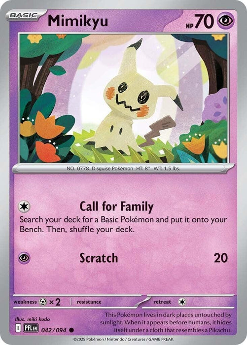 Image for Mimikyu (042/094) [ME02: Phantasmal Flames] - Pokemon
