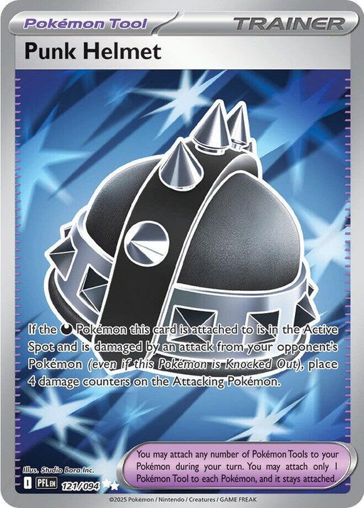 Image for Punk Helmet (121/094) (Holofoil) [ME02: Phantasmal Flames] - Pokemon