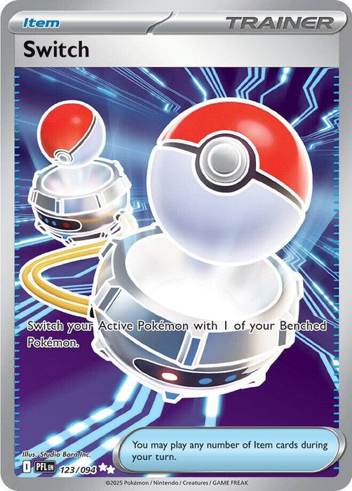 Image for Switch (123/094) (Holofoil) [ME02: Phantasmal Flames] - Pokemon