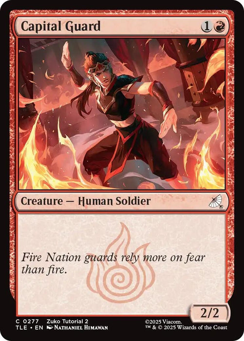 Image for Capital Guard (0277) (277) [Avatar: The Last Airbender: Eternal-Legal] - Magic: The Gathering