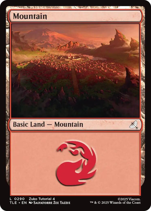 Image for Mountain (0290) (290) [Avatar: The Last Airbender: Eternal-Legal] - Magic: The Gathering