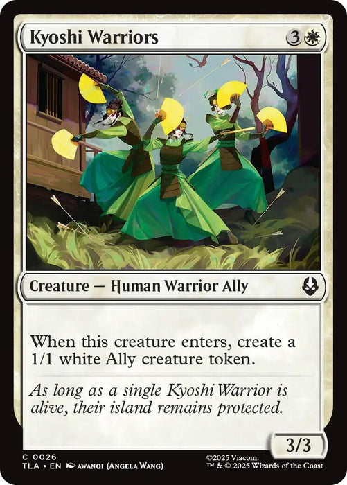 Image for Kyoshi Warriors (26) (Foil) [Avatar: The Last Airbender] - Magic: The Gathering