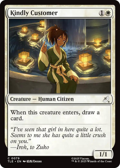 Image for Kindly Customer (79) [Avatar: The Last Airbender: Eternal-Legal] - Magic: The Gathering