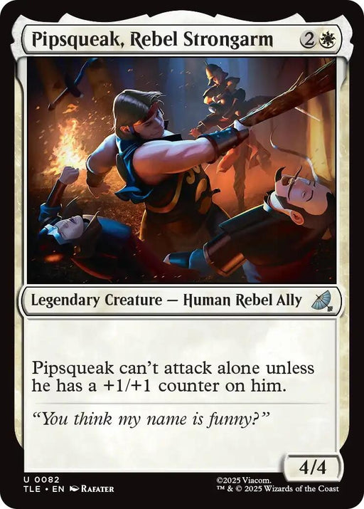 Image for Pipsqueak, Rebel Strongarm (82) [Avatar: The Last Airbender: Eternal-Legal] - Magic: The Gathering