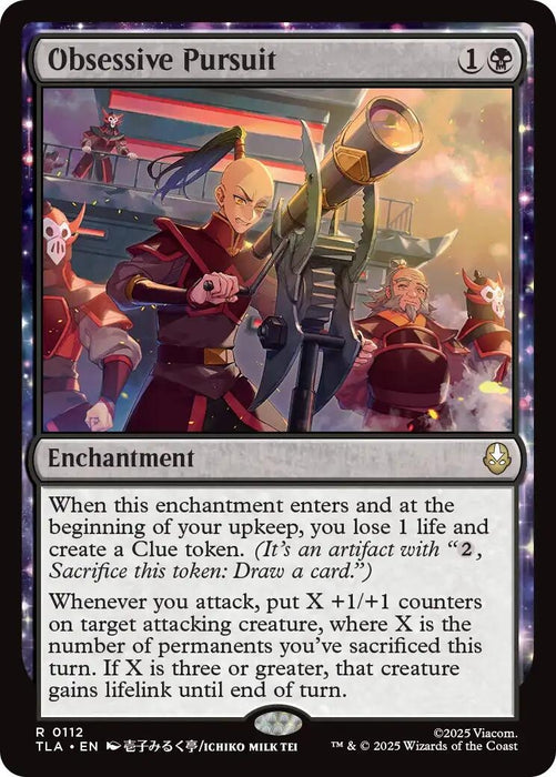 Image for Obsessive Pursuit (112) [Avatar: The Last Airbender] - Magic: The Gathering