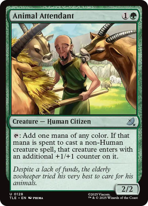 Image for Animal Attendant (128) [Avatar: The Last Airbender: Eternal-Legal] - Magic: The Gathering