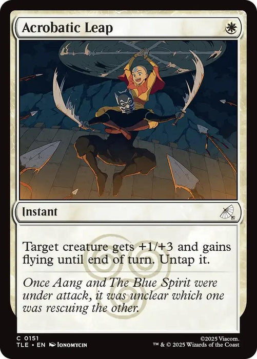 Image for Acrobatic Leap (151) [Avatar: The Last Airbender: Eternal-Legal] - Magic: The Gathering