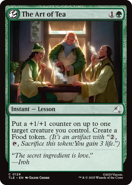Image for The Art of Tea (129) (Foil) [Avatar: The Last Airbender: Eternal-Legal] - Magic: The Gathering