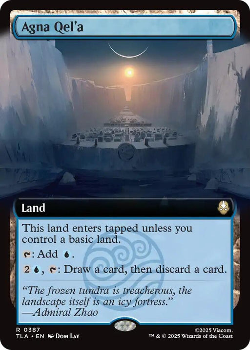 Image for Agna Qel'a (Extended Art) (387) [Avatar: The Last Airbender] - Magic: The Gathering