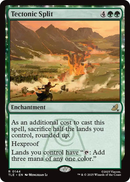 Image for Tectonic Split (144) (Foil) [Avatar: The Last Airbender: Eternal-Legal] - Magic: The Gathering