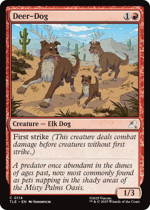Image for Deer-Dog (114) [Avatar: The Last Airbender: Eternal-Legal] - Magic: The Gathering