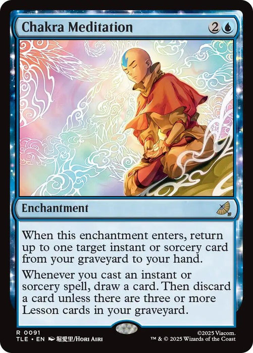 Image for Chakra Meditation (91) (Foil) [Avatar: The Last Airbender: Eternal-Legal] - Magic: The Gathering