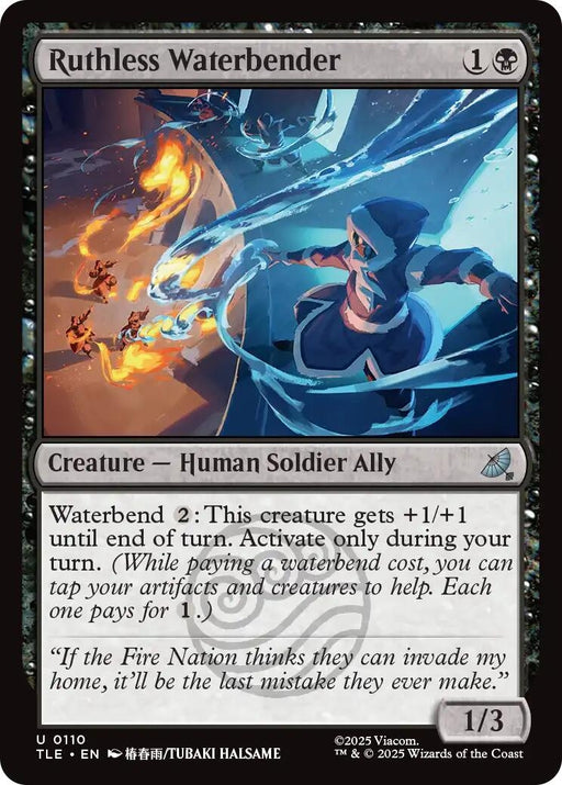 Image for Ruthless Waterbender (110) (Foil) [Avatar: The Last Airbender: Eternal-Legal] - Magic: The Gathering