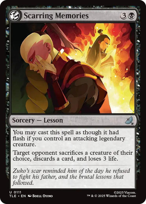Image for Scarring Memories (111) (Foil) [Avatar: The Last Airbender: Eternal-Legal] - Magic: The Gathering