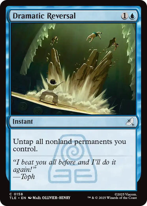 Image for Dramatic Reversal (158) (Foil) [Avatar: The Last Airbender: Eternal-Legal] - Magic: The Gathering