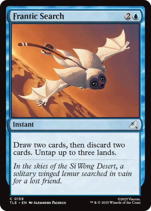 Image for Frantic Search (159) [Avatar: The Last Airbender: Eternal-Legal] - Magic: The Gathering