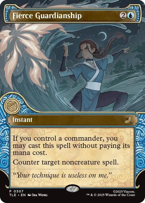 Image for Fierce Guardianship (Showcase) (307) [Avatar: The Last Airbender: Eternal-Legal] - Magic: The Gathering